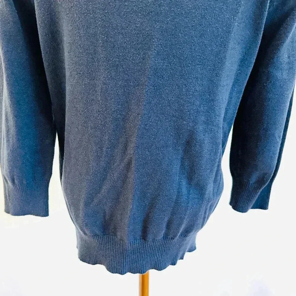 ABOUND Women 3/4 Sleeve Open Front Blue Cardigan Blue Sweater Size Extra Large - Picture 12 of 14